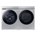 Samsung-DVG53BB8700T-front view with matching washer