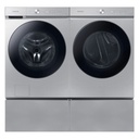Samsung-DVG53BB8700T-front matching washer view with drawer