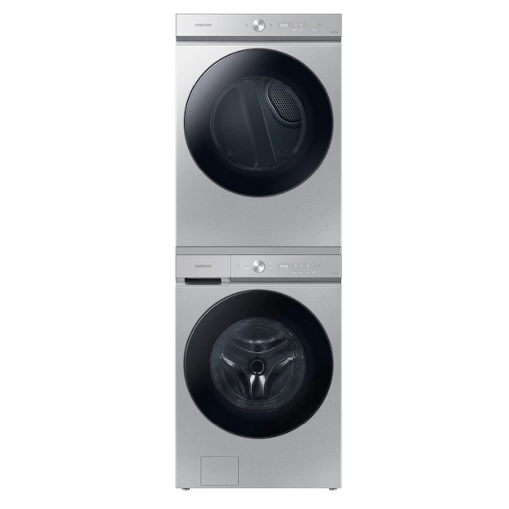 Samsung-DVG53BB8700T-verticle view with matching washer