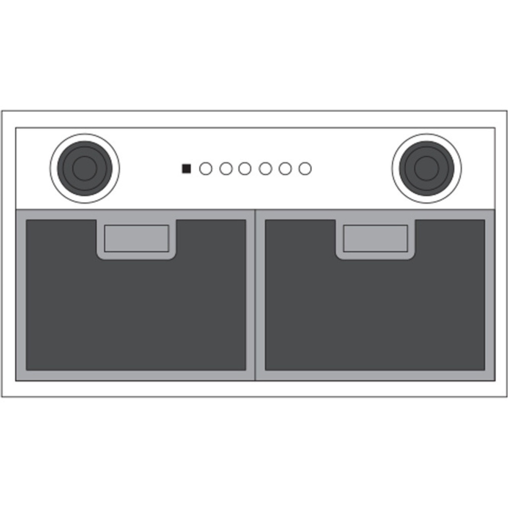 UVC7300SLSS diagram of hood