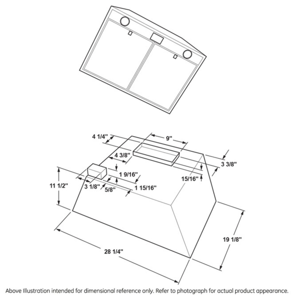 UVC9300SLSS dimensional