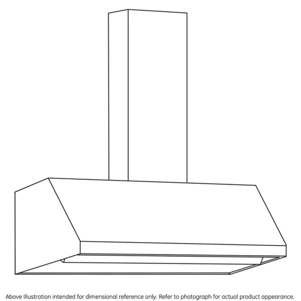 UVW8304SPSS diagram of range hood
