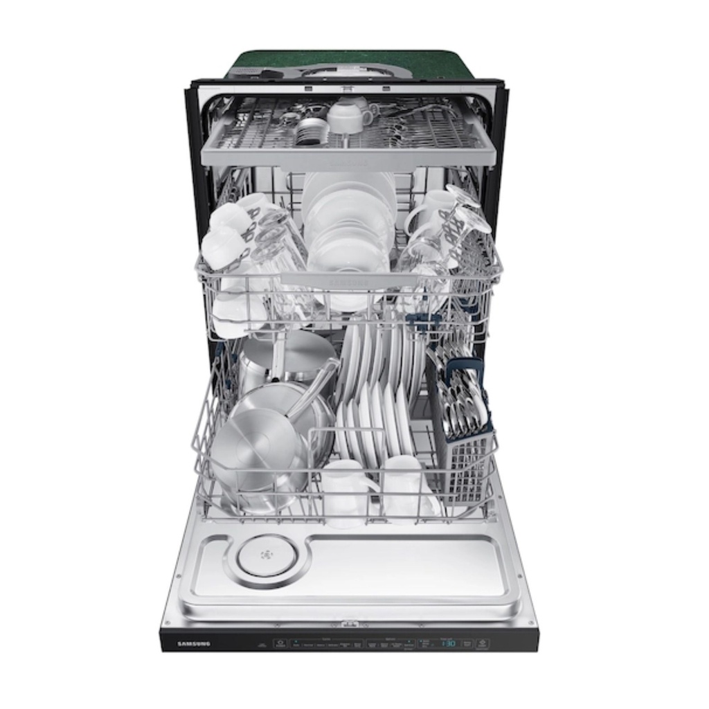 Samsung-DW80R5060UG-tilted top open view