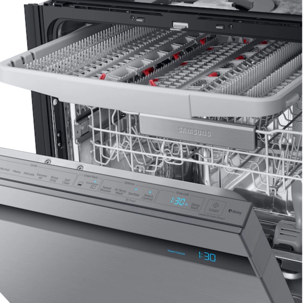 Samsung-DW80R9950US-inside tray view