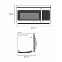 Samsung-ME16A4021AS-dimensions