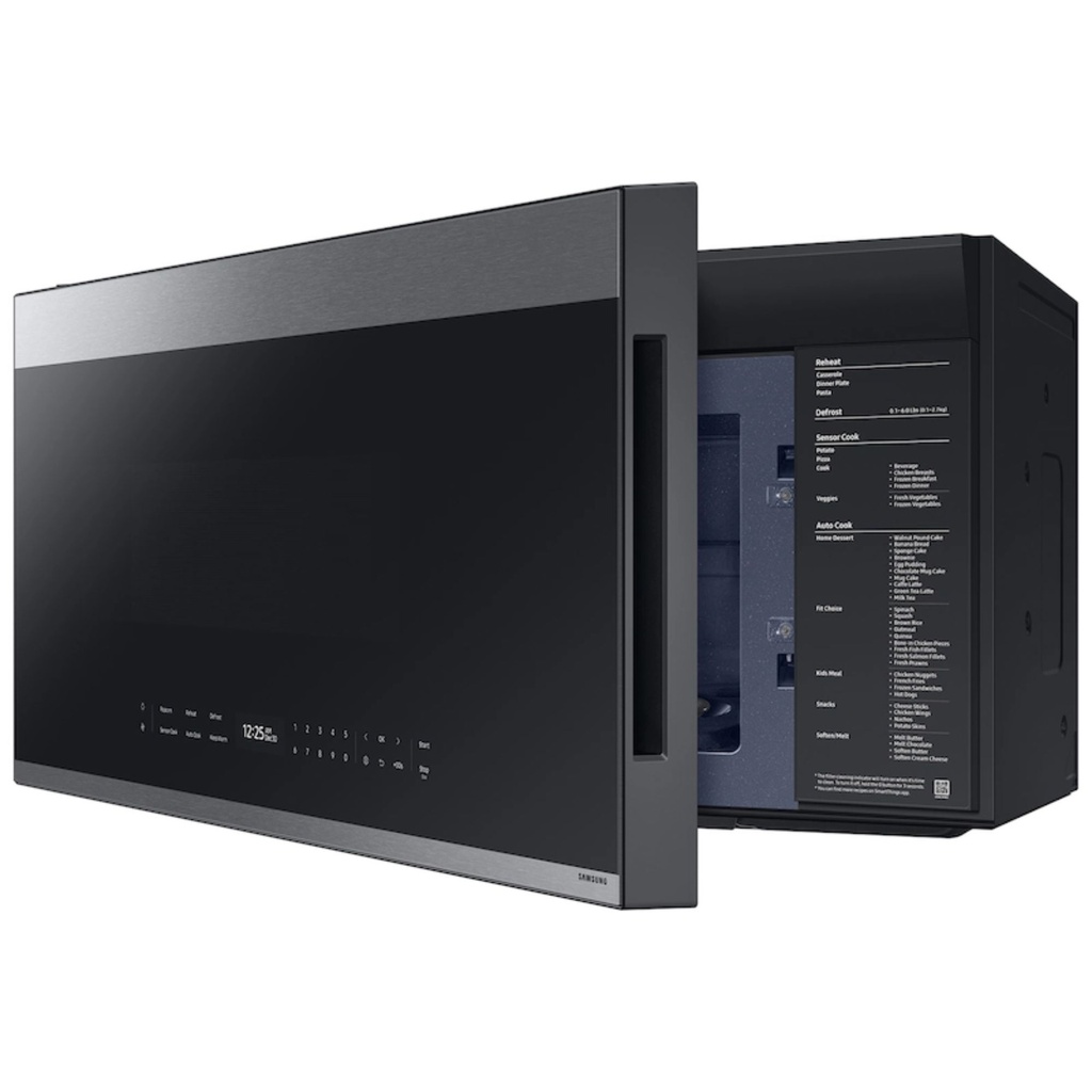 Samsung-ME21DG6700SR-partially open door