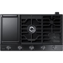 Samsung-NA36N6555TG-cooktop view