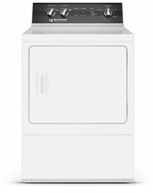 Speed Queen DR5004WE DR5 27 inch Electric Dryer with 7 cu. ft. Capacity, 5 Year Warranty, Energy Star, Steam, Sanitizing Cycle, Over-Dry Protection Technology