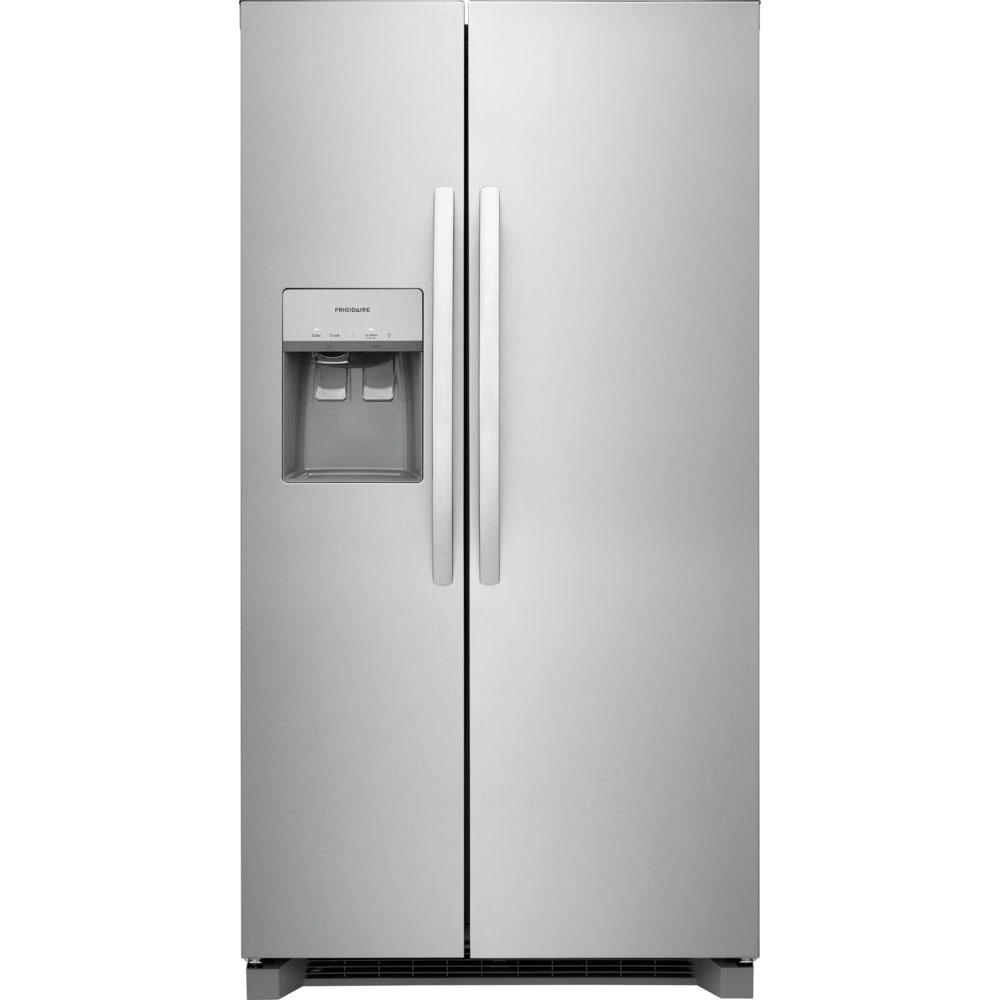 Frigidaire FRSC2333AS 36 inch Counter Depth Side by Side Refrigerator with 22.3 Cu. Ft. Capacity, ADA Compliant, NSF Certified, in Stainless Steel 