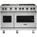 Viking VGR5486G 5 Series 48 inch Sealed Burner Gas Range with 6 Burners and Griddle