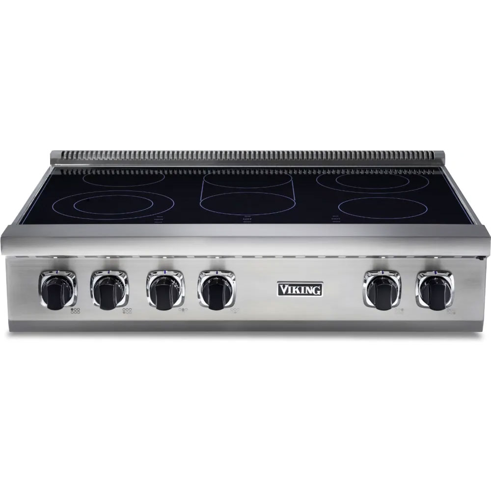 Viking VERT53616BSS 5 Series 36 inch Electric Rangetop with 6 Elements