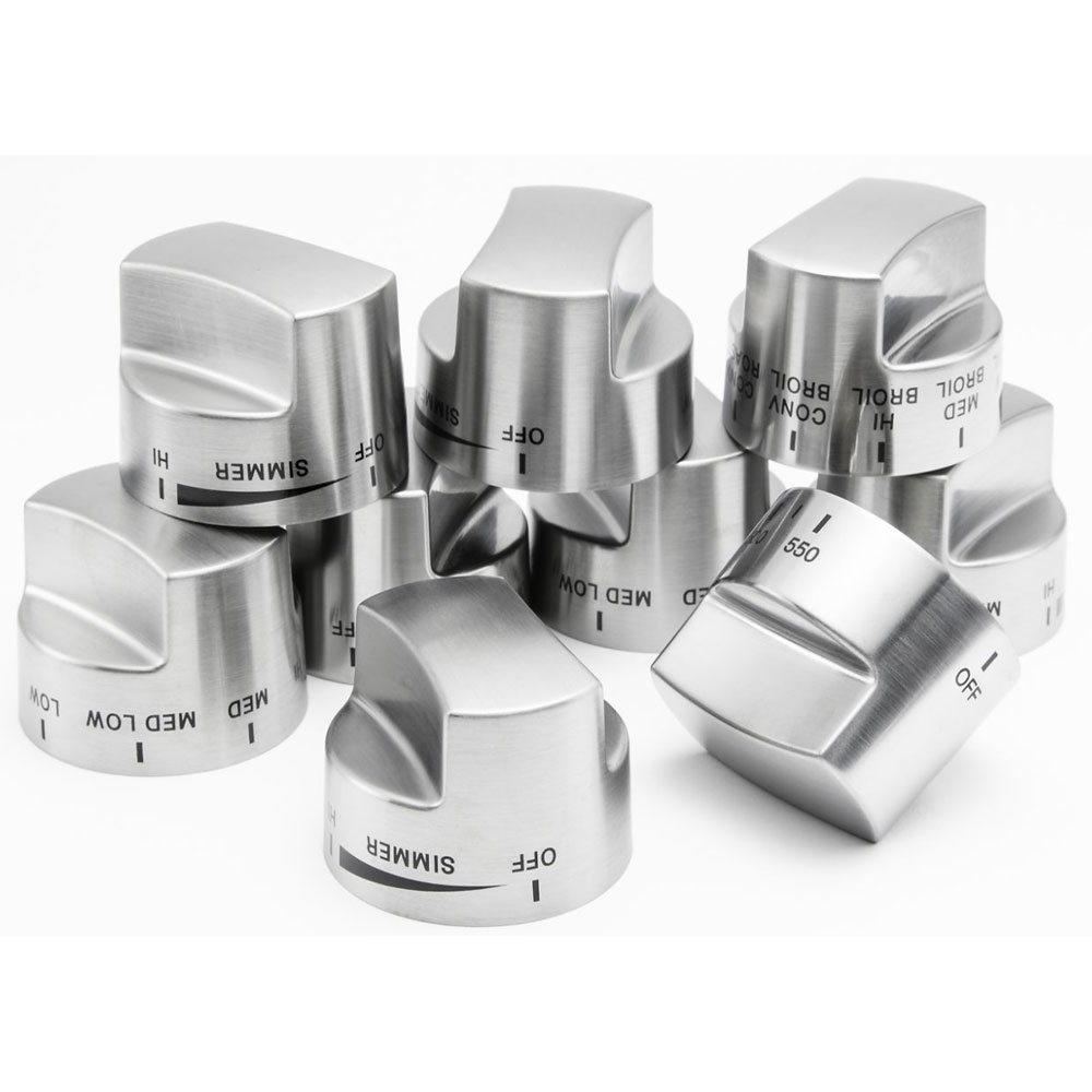 Viking SSKKVDR54860 Stainless Knob Kit 5 Series DF Ranges 48/60 inch 