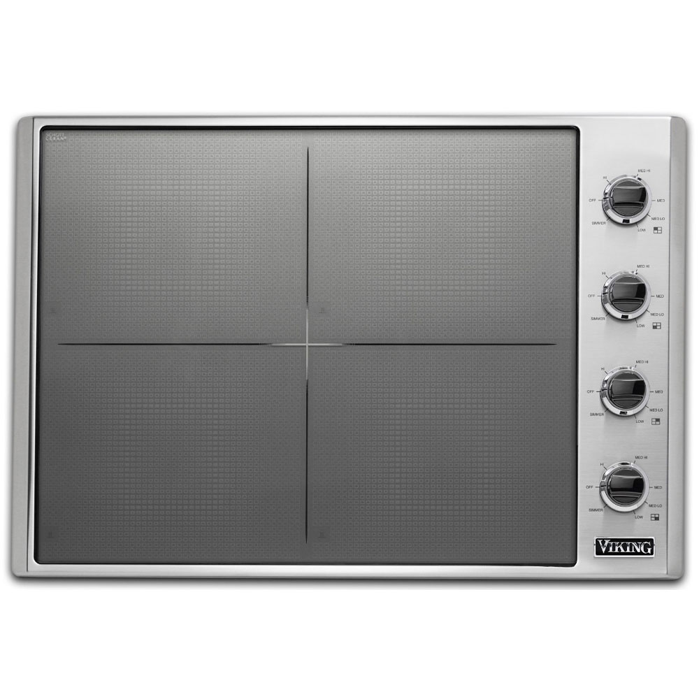 Viking VICU53014BST 5 Series 30 inch Induction Cooktop with 4 Elements in Stainless Steel