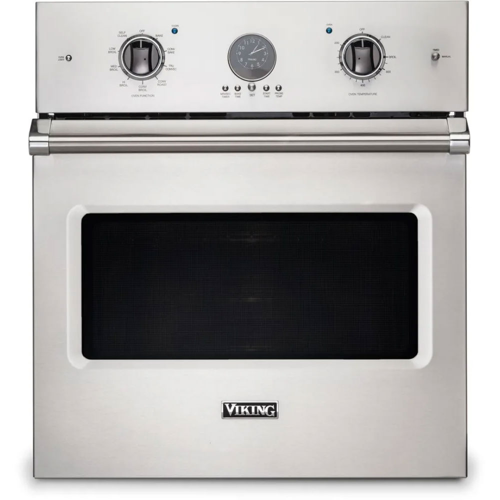 Viking VSOE527 5 Series 27 inch Electric Single Thermal Convection Oven with 4.1 cu. ft. Capacity