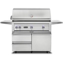 Viking VQGFS5421 5 Series 42 inch Freestanding Grill with ProSear Burner and Rotisserie in Stainless Steel