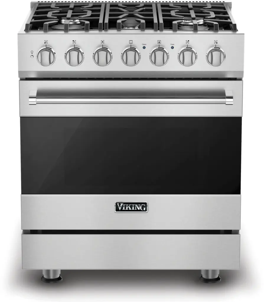 Viking RVGR33025B 3 Series 30 inch Gas Range with 5 Burners, 4 cu. ft. Oven Capacity and Self-Cleaning