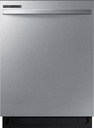 Samsung DW80CG4021SR 24 inch Built-In Fully Integrated Dishwasher, Whisper Quiet Operation, Height-adjustable Upper Rack, Express 60, in Stainless Steel