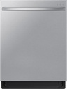 Samsung DW80B6061U 24 inch Smart Built-In Dishwasher with Stormwash+, AutoRelease Door Dry, and 3rd Rack,