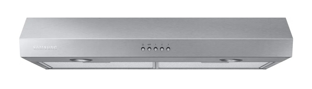 Samsung NK30B3500US 30 inch Under Cabinet Range Hood with 350 CFM, LED Lighting, 3 Ventilation Speeds and Removable Filters in Stainless Steel