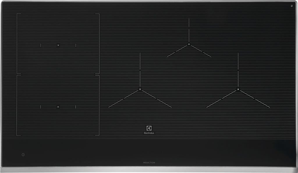 Electrolux ECCI3668AS 36 inch Induction Cooktop with 5 Elements, Black Glass Surface, in Stainless Steel