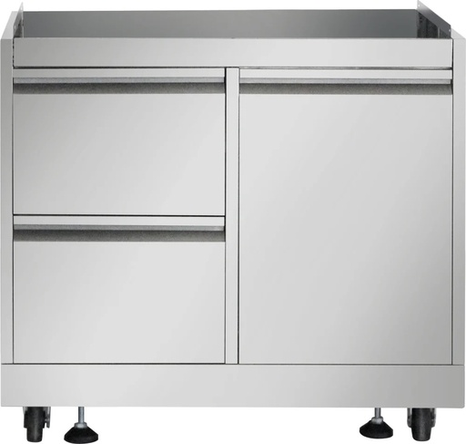 [MK03SS304] Thor Kitchen MK03SS304 33 inch BBQ Grill Cabinet, Recessed Handles,Easy Moving  in Stainless Steel