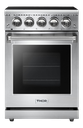 Thor Kitchen HRE2401 24 inch Professional Electric Range with 4 Radiant Elements, 3.73 cu. ft. Oven Capacity, in Stainless Steel