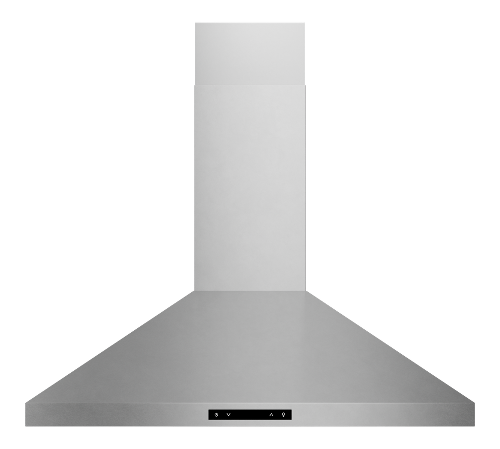 Thor Kitchen ARH30P 30 inch Contemporary Wall Mount Pyramid Range Hood with 550 CFM, Heat Sensor, Replacement Indicator, in Stainless Steel