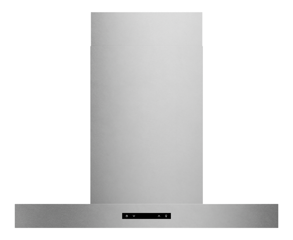 Thor Kitchen ARH30T 30 inch Contemporary Wall Mount T-Shape Range Hood with 550 CFM, Heat Sensor, Replacement Indicator, in Stainless Steel