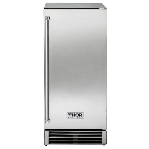[TIM1501] Thor Kitchen TIM1501 15 inch Built-In Ice Maker with up to 50 lbs Daily Production, Ample Storage, LED Lighting and 25 lb Storage, in Stainless Steel
