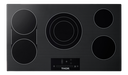 Thor Kitchen TEC36 36 inch Electric Cooktop with 5 Coil Elements, 3600 Watts Heating Power, Touch Glass Control, 9 Power Levels, Auto Shut-Off in Black