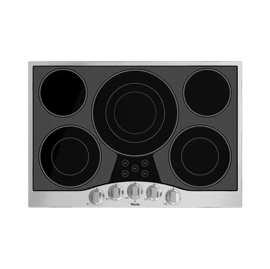 Viking RVEC3305BSB 30 inch 3 Series Electric Cooktop with 5 Elements in Stainless Steel