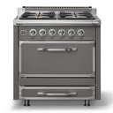 Viking TVDR3614B Tuscany Series 36 inch Dual Fuel Range with 4 Sealed Burners and 3.8 cu. ft. Capacity Oven