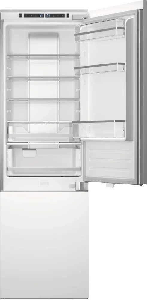 Bertazzoni REF24BMBPNB 24 inch Bottom Freezer Refrigerator with 8.6 cu. ft. Total Capacity, in Panel Ready