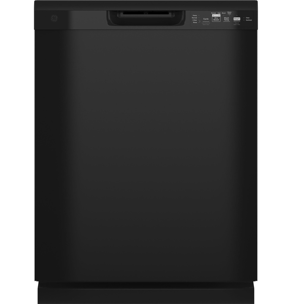 GE GDF535P 24 inch Built-In Front Control Dishwasher with 14 Place Settings, 55 dBA, ENERGY STAR Rated and Dry Boost