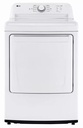 LG DLE6100 27 inch Electric Dryer with 7.3 cu. ft. Capacity, FlowSense, Sensor Dry, Reversible Door, Energy Star