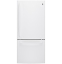 GE GDE21E 30 inch Bottom-Freezer Refrigerator with 21 cu. ft. Capacity, ENERGY STAR Rated and LED lighting