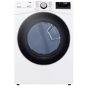 LG DLGX4001 27 inch Front Load Vented Gas Dryer with 7.4 cu. ft. Capacity, Smart Wi-Fi Enabled, 12 Programs, TurboSteam, Energy Star