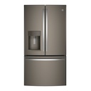 GE GFE28G 36 inch French Door Refrigerator with 27.7 Cu. Ft., ENERGY STAR Rated, Showcase LED Lighting, Space-Saving Icemaker