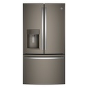 GE GFE28G 36 inch French Door Refrigerator with 27.7 Cu. Ft., ENERGY STAR Rated, Showcase LED Lighting, Space-Saving Icemaker