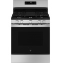 GE GGF500PV 30 inch Freestanding Gas Range with 5 Burners, 5.3 cu. ft. Capacity, Crisp Mode and Griddle