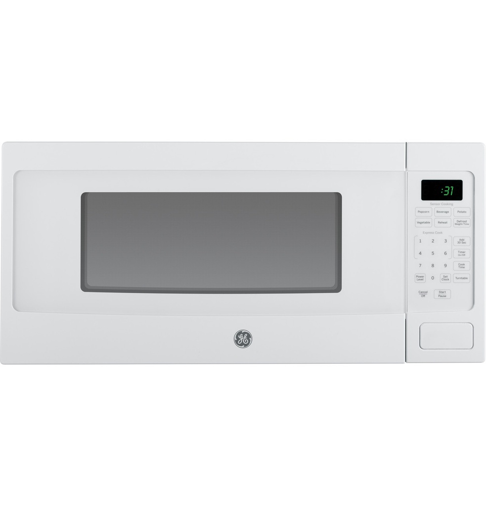 GE Profile PEM31 24 inch Countertop Microwave Oven with 1.1 cu. ft. Capacity, 10 Power Levels, 800 Cooking Watts 