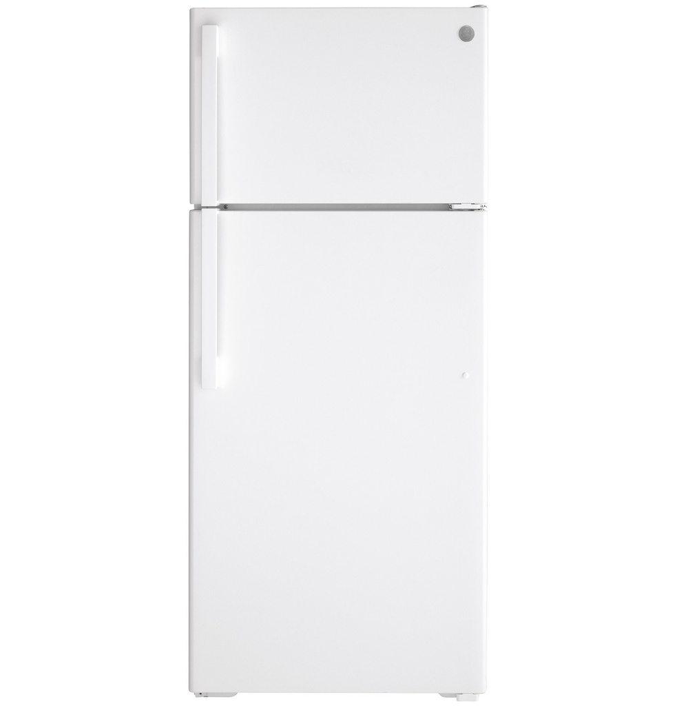 GE GIE18DTNRWW 28 inch Top Freezer Refrigerator with 17.5 Cu. Ft. Capacity, Energy Star