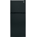 GE GPE12F 24 inch Top Freezer Refrigerator with 11.6 Cu. Ft. Capacity, ENERGY STAR Rated, ADA Compliant and LED Interior Lighting