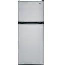 GE GPE12F 24 inch Top Freezer Refrigerator with 11.6 Cu. Ft. Capacity, ENERGY STAR Rated, ADA Compliant and LED Interior Lighting