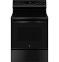 GE GRF500PV 30 inch Freestanding Electric Range with 5 Elements, 5.3 cu. ft. Capacity, Crisp Mode and Self-Clean with Steam Clean