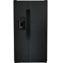 GE GSE25G 36 inch Side-By-Side Refrigerator with 25.3 Cu. Ft. Capacity, ENERGY STAR Rated, LED Lighting and External Dispenser