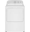 GE GTD38EASWWS 27 inch Electric Dryer with 7.2 cu. ft. Capacity, Up To 120 ft. Venting​ and Auto Dry in White