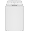 GE GTW325ASWWW 27 inch Top Load Washer with 4 cu. ft. Capacity, Stainless Steel Basket and Water Level Control in White