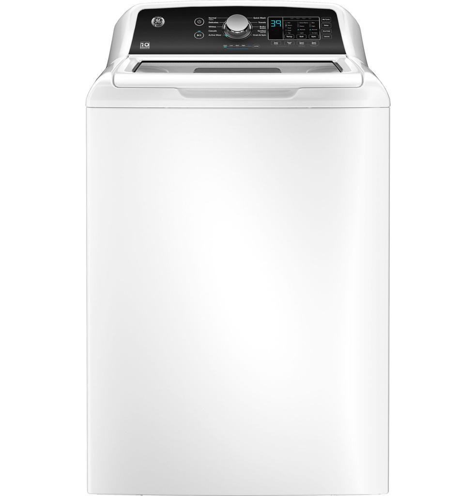 GE GTW585BSVWS 27 inch Top Load Washer with 4.5 cu. ft. Capacity, Water Level Control, Eco Cold and Soak Rinse in White