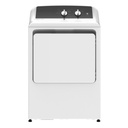 GE GTX52EASPWB 27 inch Electric Dryer with 6.2 cu. ft. Capacity, Up To 120 ft. Venting​ and Shallow Depth in White